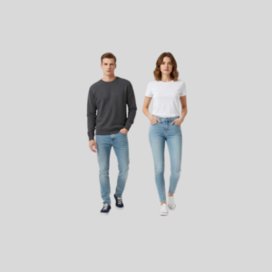 Basic Jeans (Slim-Straight)